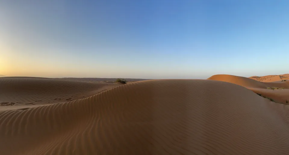 Al Sharqiyah Sands begin where the road ends