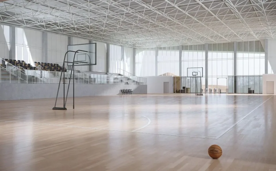The sports hall